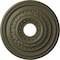 Ekena Millwork Orleans Ceiling Medallion (Canopies up to 4 5/8"), 17 5/8"OD X 3 5/8"ID X 1 7/8"P, Painted Turtle CM17OLPTF - alternate 1